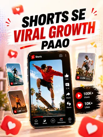 Shorts Se Viral Growth Paao