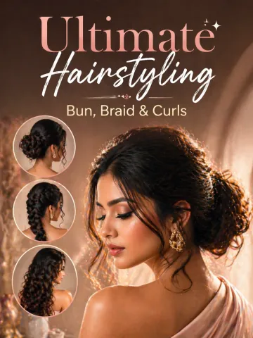 Ultimate Hairstyling - Bun, Braid & Curls